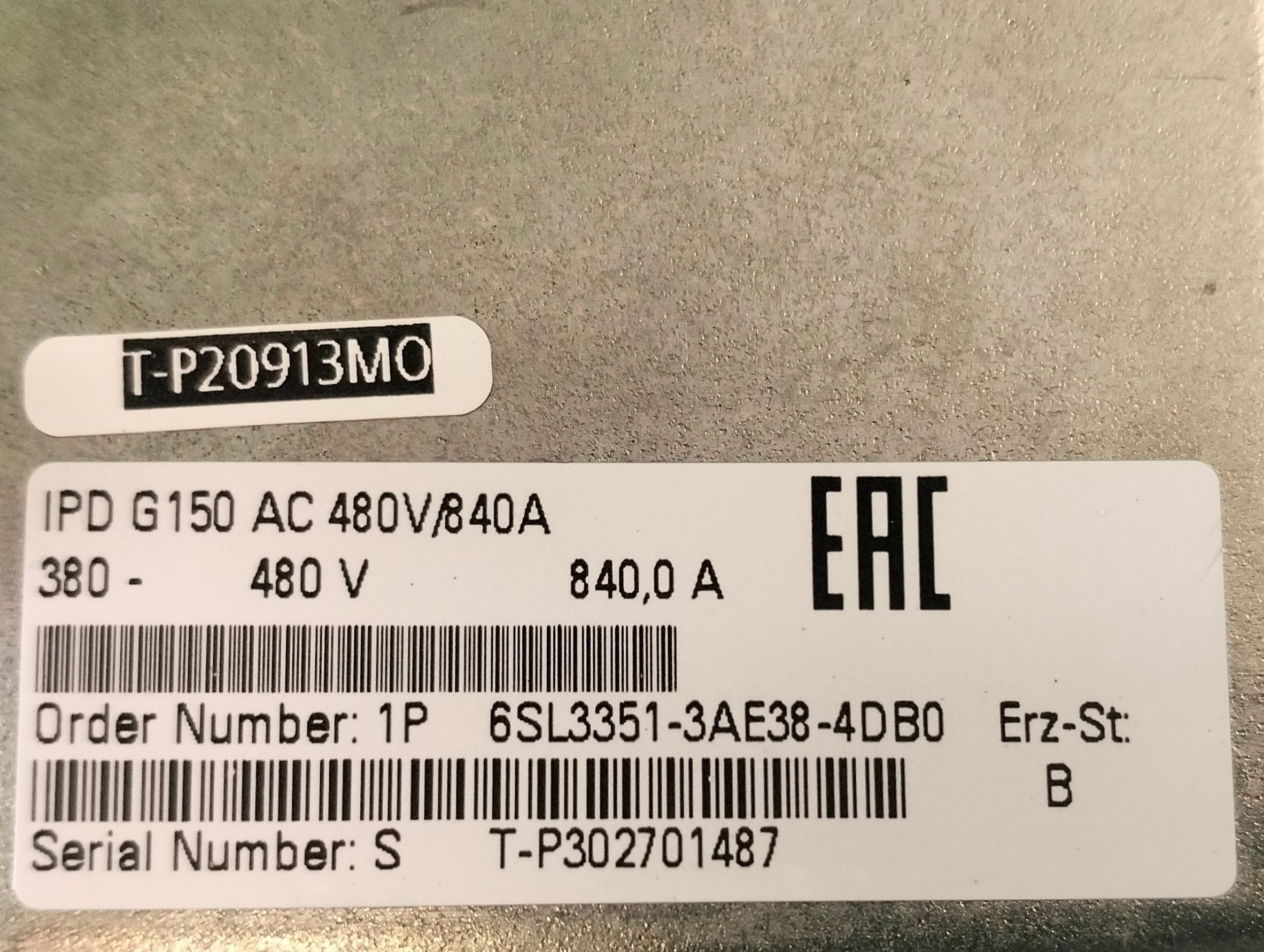 6SL3351-3AE38-4DB0